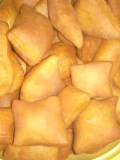 A picture of Soft milk mandazi.
