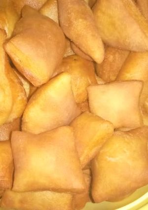 A picture of Soft milk mandazi.