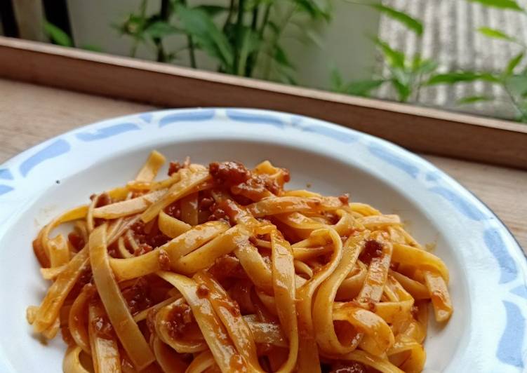 Spaghetti Daging ala yogyakarta