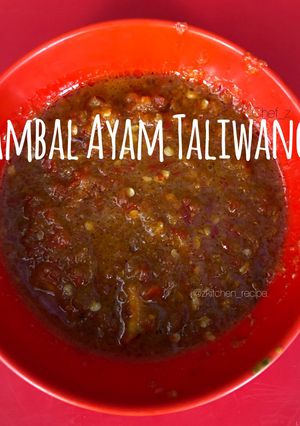 Foto resep Sambal ayam taliwang