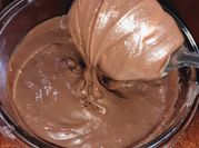 Una foto de brigadeiro chocolate