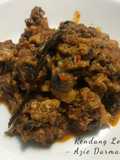 Rendang Lokan (Kerang Remis)