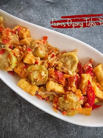 Cara Gampang Menyiapkan Resep Tumis Oyong Tahu Pedas yang Uenak Anti Ribet, Mantap Sekali