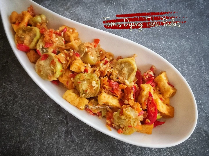 Langkah Gampang Menyiapkan Resep Tumis Oyong Tahu Pedas yang Menggugah Selera Anti Ribet, Bisa Manjain Lidah