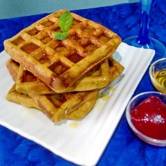 A picture of Multigrain waffle.
