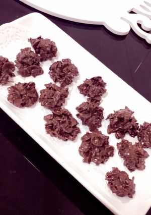 صورة لوصفة كورن بالشوكلاته😋