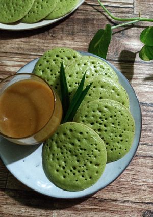 Foto resep Serabi Pandan Kinca
