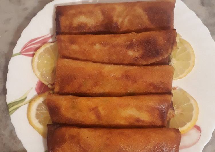 بوراك بادجاج والفرماج (الجبنة) بنة لاتقاوم