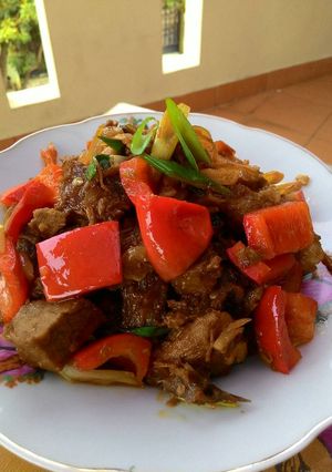 Foto resep Daging Sapi kecap paprika