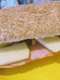 Chapata de jamón y manzana 🥪🍎