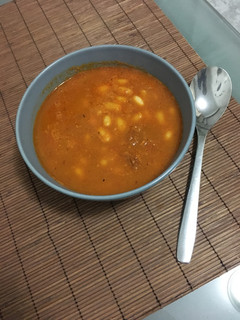 Una foto de Fabada con chorizo