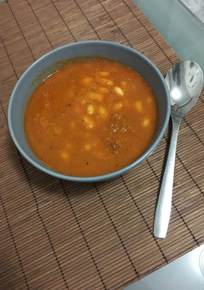 Una foto de Fabada con chorizo