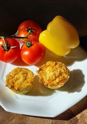 Une photo de Muffins aux œufs
