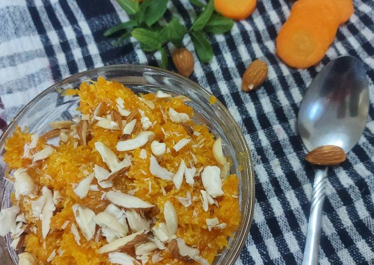 Recipe of ગાજર હલવા (carrots halawa receipe in gujrati)