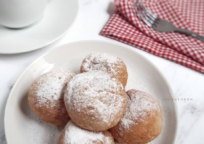 Cara bikin Chapssal Doughnut / Donat Tepung Ketan ala Korea Cara bikin Chapssal Doughnut / Donat Tepung Ketan ala Korea