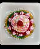 Rainbow Marbled Muffin