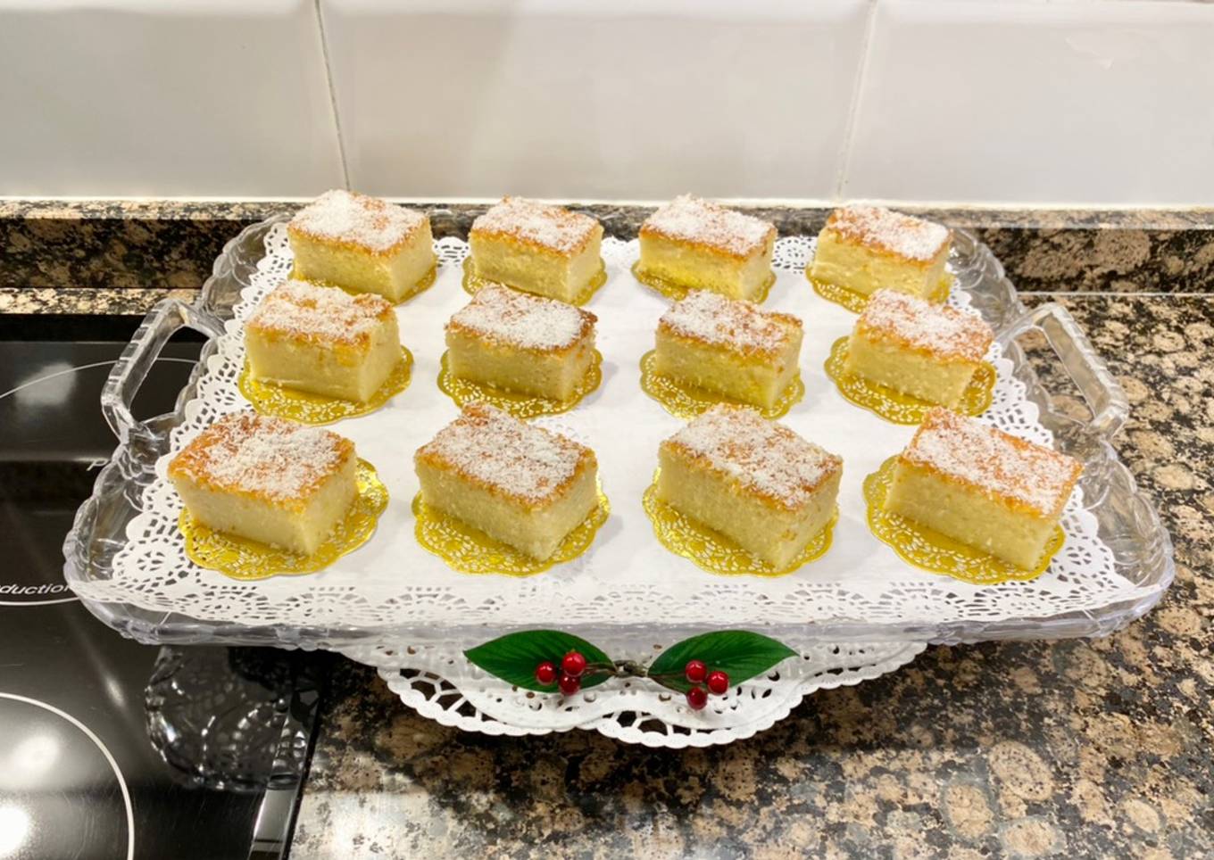 Bocaditos de coco muy húmedos, “sin gluten”