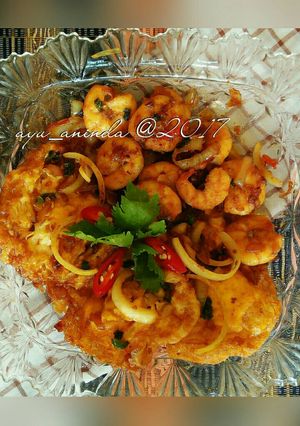 Foto resep Udang Telur Saus Mentega (Mudah dan Cepat)