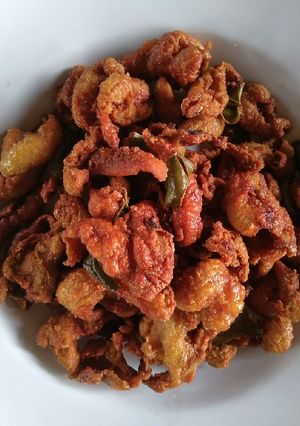รูปของ หนังไก่กรอบ