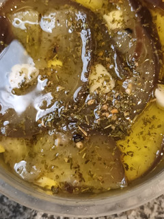 Una foto de Berenjenas en escabeche🍆 Re fácil y riquísimas!