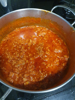 Una foto de Ragú de carne a la boloñesa