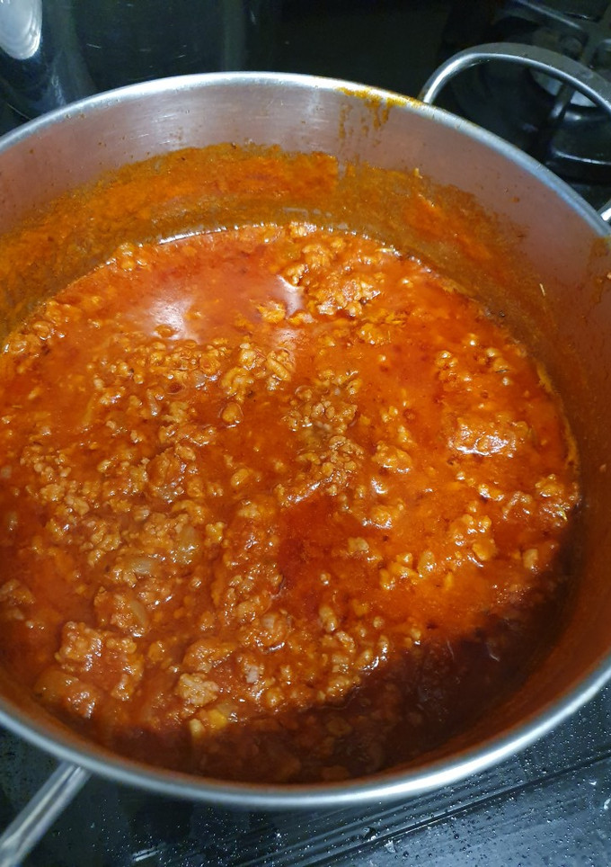 Una foto de Ragú de carne a la boloñesa