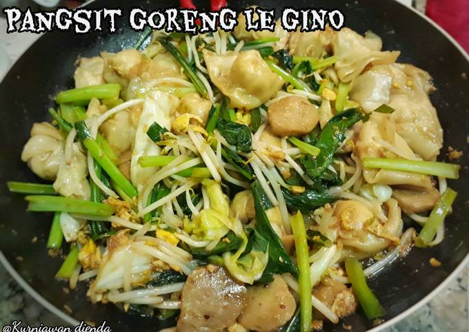 Pangsit goreng le gino (lek gino)