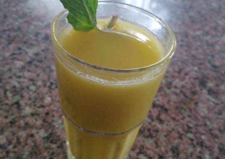 Recipe of Award-winning Passion, pineapple and mint juice #weeklyjikonichallenge
