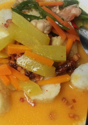 Foto resep Lontong Kuah (Aceh)