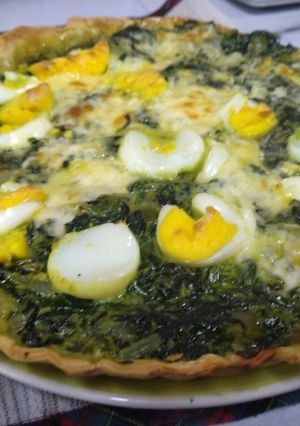 Una foto de Tarta de Espinaca