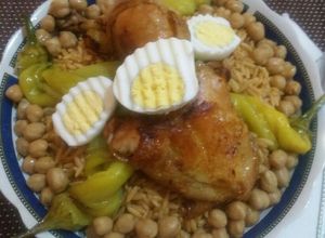 صورة لوصفة تليتلي جزائري تقليدي بالدجاج 🍲