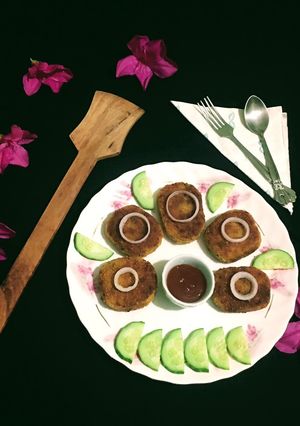 A picture of Fish Cutlets.