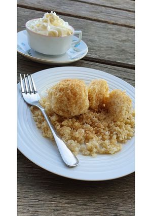 ~ Quinoas túrógombóc ~ recept fotója