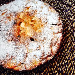 A picture of Apple Cake - a one bowl recipe.
