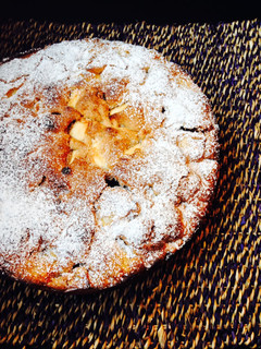 A picture of Apple Cake - a one bowl recipe.