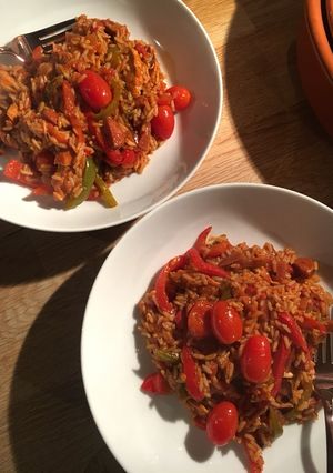 A picture of Easy Jambalaya.