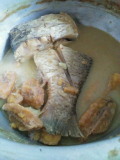 Una foto de Sancocho de pescado con coco