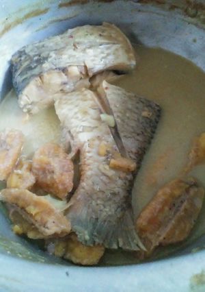 Una foto de Sancocho de pescado con coco