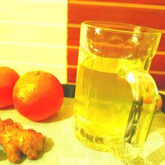 A picture of Orange peel tea.