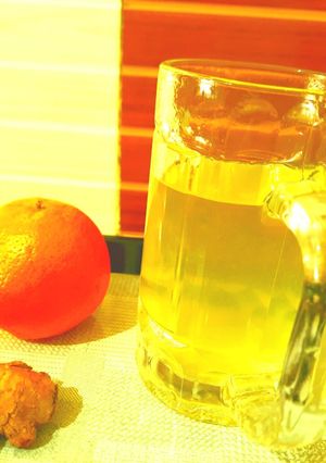 A picture of Orange peel tea.