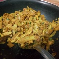 A picture of Jackfruit sabji.