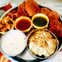 A picture of મહા શિવરાત્રી નો ફરાળી વાનગી નો ભોગ થાળ.
