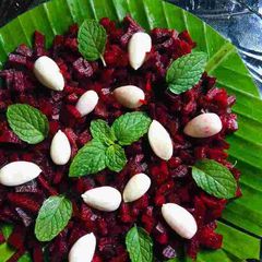A picture of Beet salad.