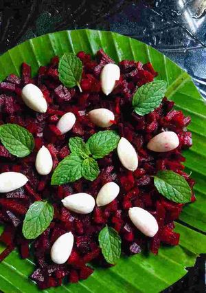 A picture of Beet salad.
