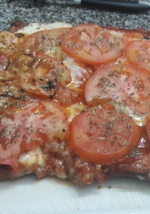 Una foto de Matambre de cerdo a la pizza. 😋