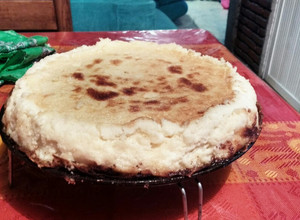 Una foto de Pastel de queso