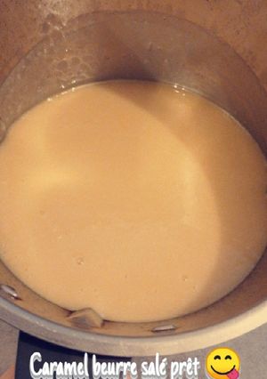 Une photo de Caramel beurre salé