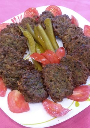 عکسی از دستور کتلت عدس