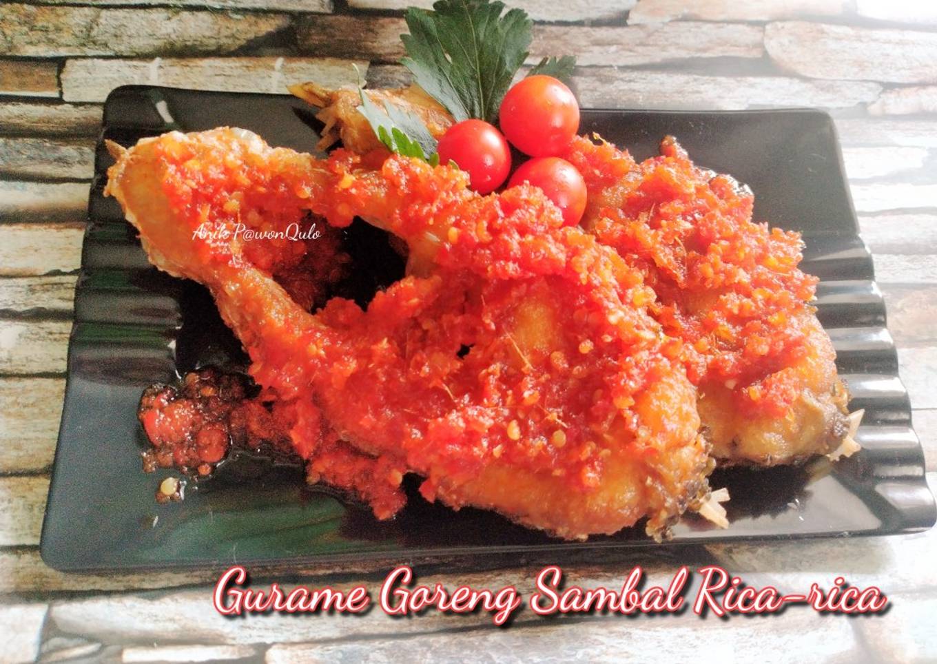 Gurame Goreng Sambal Rica-rica