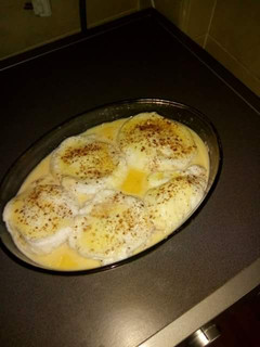 Una foto de Huevos volaos- postre típico iznajeño